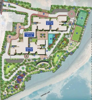 Master Plan of Prestige Somerville in Whitefield, Bangalore - Image 76419