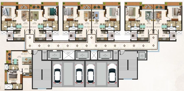 Floor Plan of Gyan Goldcrest in Jogeshwari East, Mumbai - Image 76207