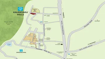 Location of Kalpataru Hills - Image 76253