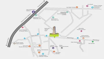 Location of Mahindra Lifespaces Roots - Image 76217