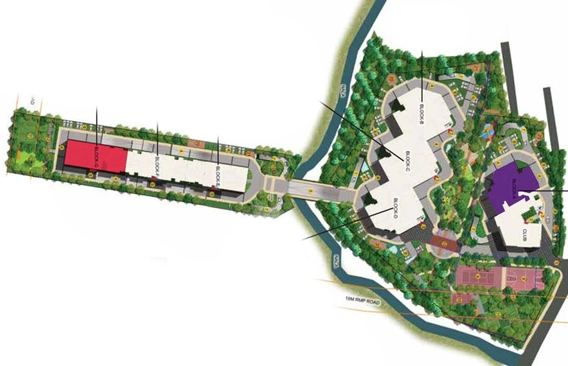 Master Plan of Brigade 7 Gardens in Uttarahalli, Bangalore - Image 76458