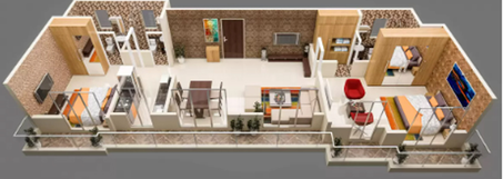 2 BHK Flat in The Residency in Andheri West, Mumbai - Image 449660