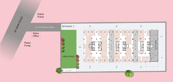 Master Plan of Aaiji Pink City in Lohegaon, Pune - Image 77811