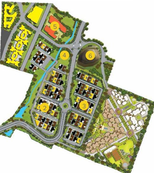 Master Plan of Signature Villas - Brigade Orchards in Devanahalli, Bangalore - Image 76521