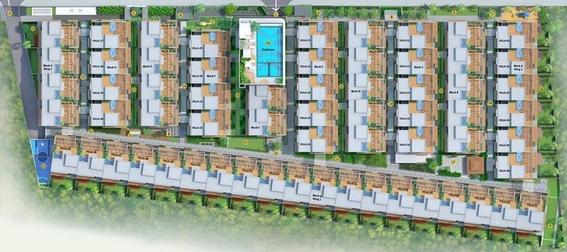 Master Plan of Sattva La Vita in Hennur Road, Bangalore - Image 76575