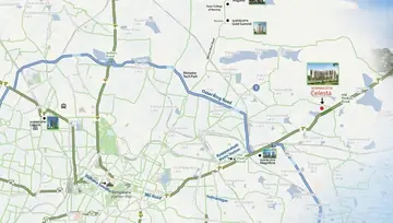 Location of Sattva Celesta - Image 76604