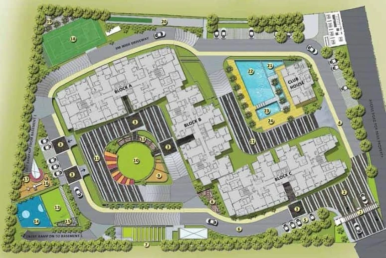 Master Plan of Sattva Celesta in KR Puram, Bangalore - Image 76606