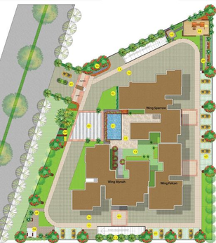 Master Plan of Sattva Aspire in Hennur Road, Bangalore - Image 76693