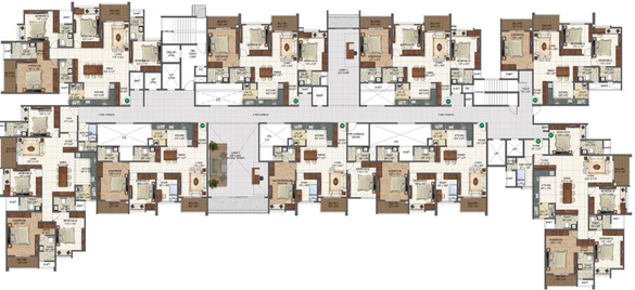 Floor Plan of Sumadhura Folium Phase 2 in Whitefield, Bangalore - Image 76755