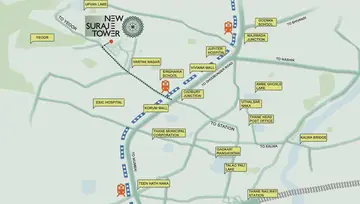 Location of Ekdanta New Suraj Tower - Image 76997