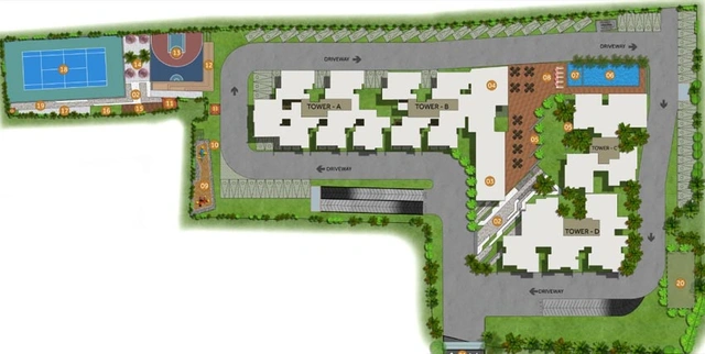 Master Plan of Shriram Solitaire in Yelahanka New Town, Bangalore - Image 76790