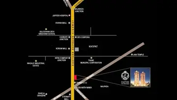 Location of Lakhani Empire Towers - Image 77058
