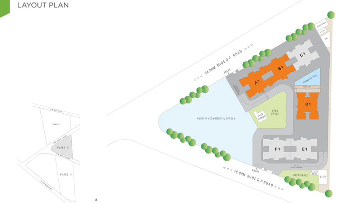 Master Plan of Pharande Felicity in Ravet, Pune - Image 9598