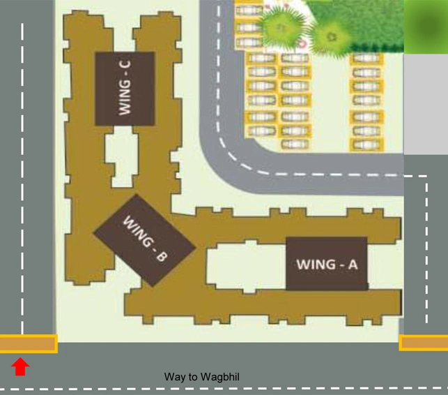 Master Plan of Madhav Palacia Kingston Phase 2 in Hiranandani Estate, Thane - Image 77087