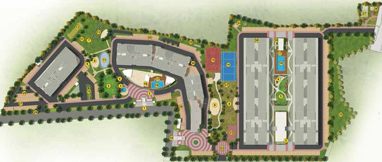 Master Plan of Shriram Chirping Woods in Haralur, Bangalore - Image 76843