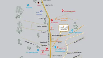 Location of STG Tirupati Marigold - Image 77094