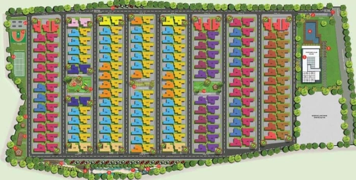 Master Plan of Shriram Chirping Grove in Sarjapur, Bangalore - Image 76865