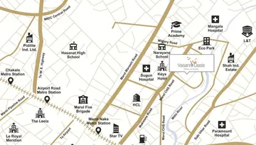 Location of Sheth Vasant Oasis - Image 25711
