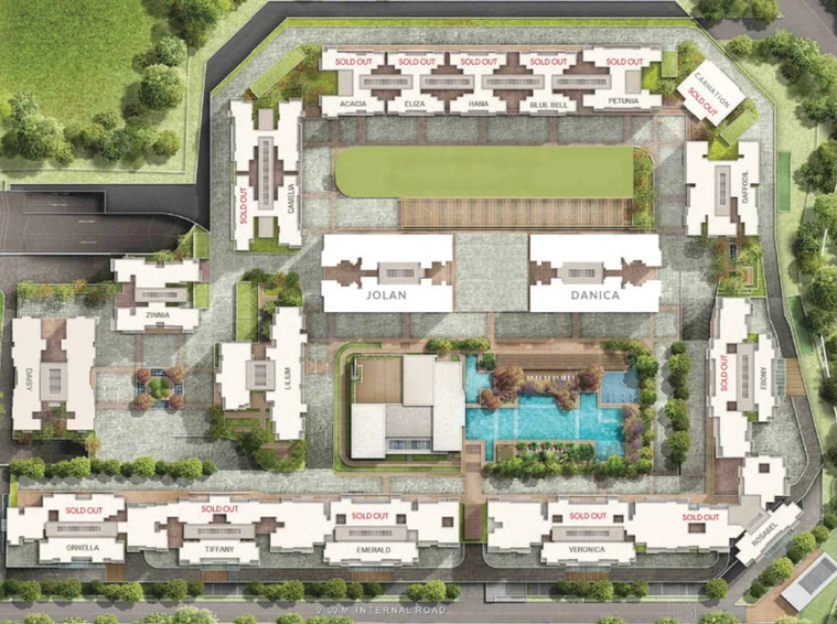 Master Plan of Sheth Vasant Oasis in Andheri East, Mumbai - Image 25713