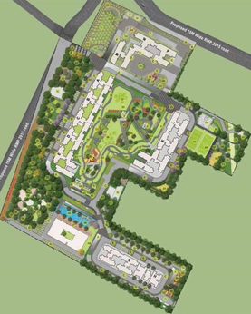 Master Plan of Godrej Park Retreat Phase 1 in Sarjapur, Bangalore - Image 76893