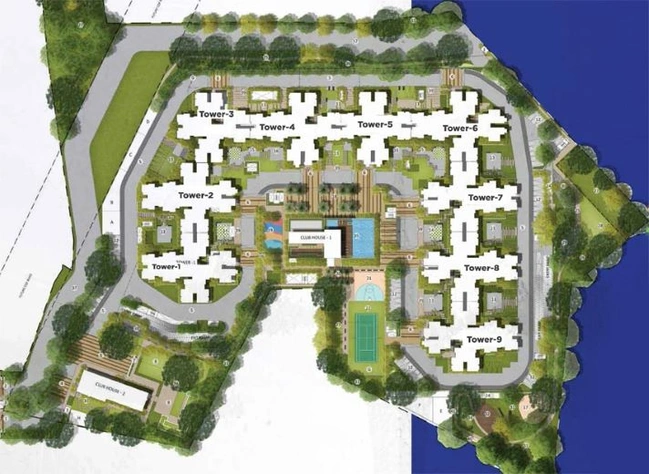 Master Plan of Shriram WYT Field in Whitefield, Bangalore - Image 77134