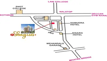 Location of Siddhesh Shagun - Image 77943