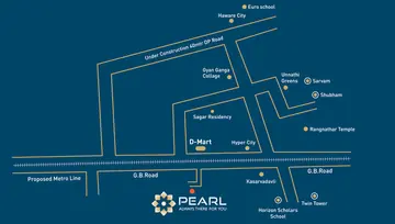 Location of JVM Pearl - Image 77030