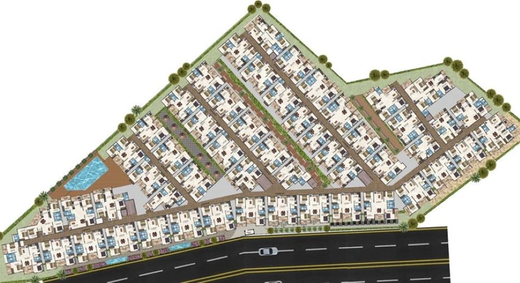 Master Plan of DS Max Sista Grand in Uttarahalli, Bangalore - Image 77143