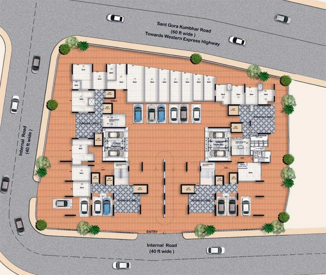 Master Plan of Paradigm Ariana Residency in Borivali East, Mumbai - Image 77247