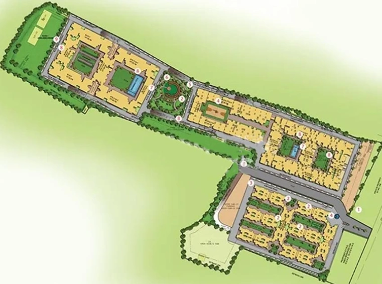 Master Plan of Shriram Smrithi in Sarjapur, Bangalore - Image 77294