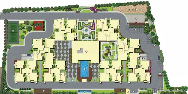 Master Plan of Shriram Luxor in Hennur Road, Bangalore - Image 77388
