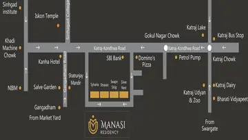 Location of Manasi Residency - Image 77374