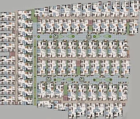 Floor Plan of DS Max Sukruth in Madivala, Bangalore - Image 77573