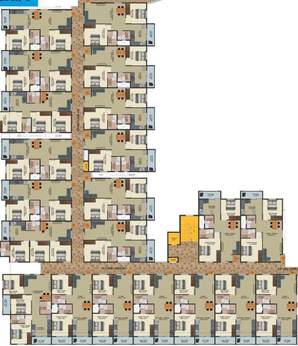 Floor Plan of DS Max Spoorthi in S Medihalli, Bangalore - Image 77396