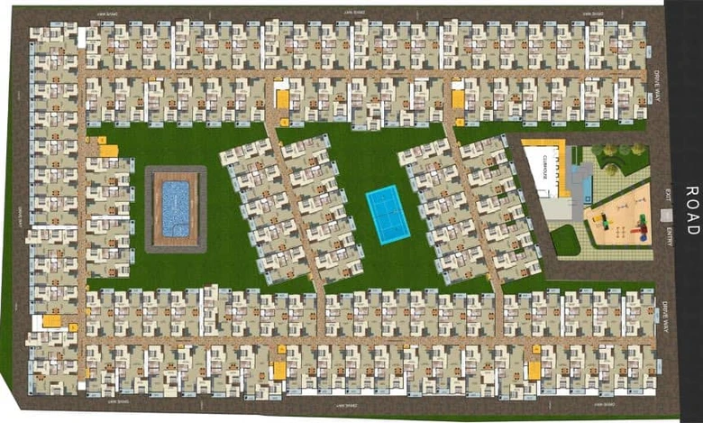 Master Plan of DS Max Spoorthi in S Medihalli, Bangalore - Image 77397