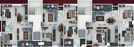 Floor Plan of Prime Tejasya in Kothrud, Pune - Image 77893