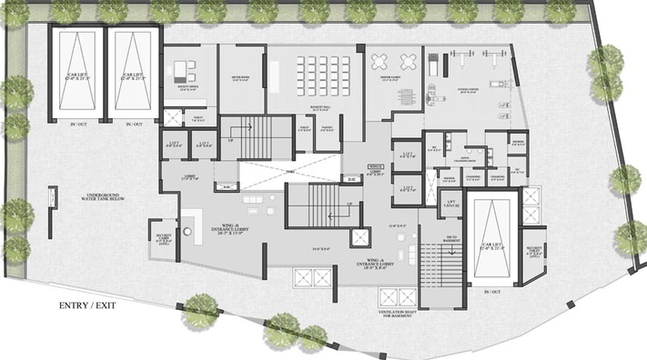 Master Plan of Shree Avenue 9 in Juhu, Mumbai - Image 77966