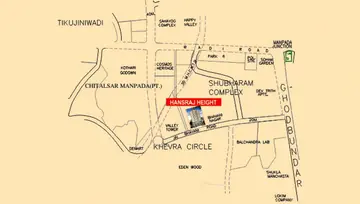 Location of Parshvanath Hansraj Height - Image 77453