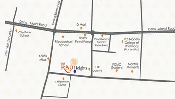 Location of Raosaheb The Rao Heights - Image 77501