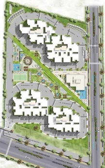 Master Plan of Mahaveer Northscape in Navarathna Agrahara, Bangalore - Image 77511