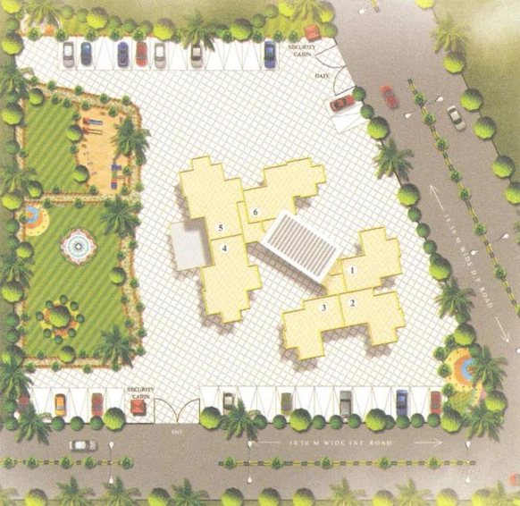 Master Plan of Srishti Micro in Bhandup West, Mumbai - Image 77726