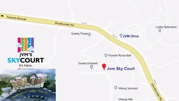 Location of JVM Sky Court - Image 77658