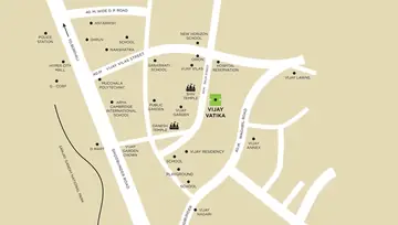 Location of Vijay Vatika - Image 77816