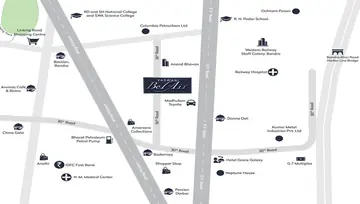 Location of Vaswani Bel Air - Image 77991