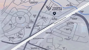 Location of Trilogy Vishwasangam - Image 26002