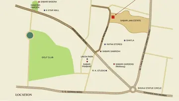 Location of Sabari Ashville - Image 78103