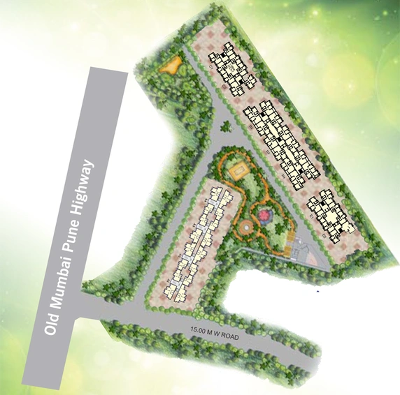Master Plan of Sanghvi Valley in Kalwa, Thane - Image 78015