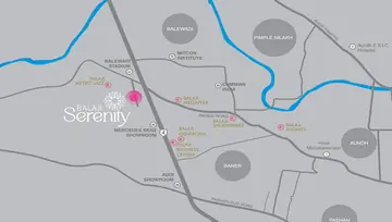 Location of Balaji Serenity - Image 78162
