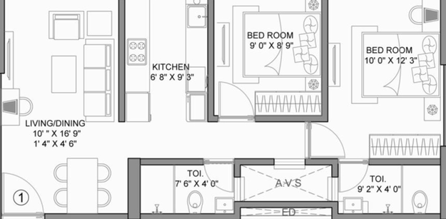 2 BHK Flat in Rajshree 11 east in Ghatkopar East, Mumbai - Image 664021