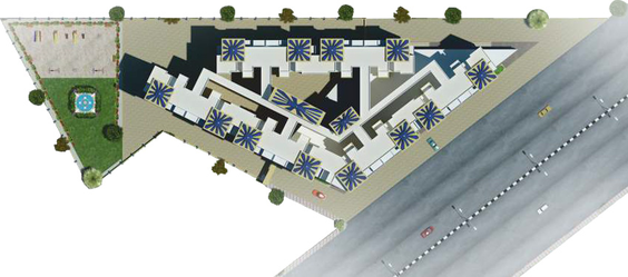 Master Plan of Sai Raj Heights in Punawale, Pune - Image 78178